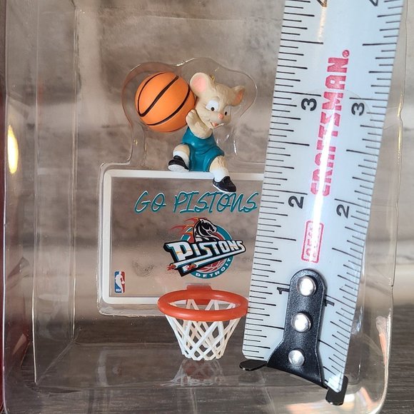 Vintage Hallmark 1998 NBA Collection Pistons Basketball Keepsake - Picture 6 of 6